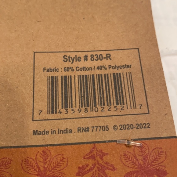 HARVEST Collection NWT Table Runner Place Matts Home Decor Set Fall Holiday NEW - Picture 6 of 13